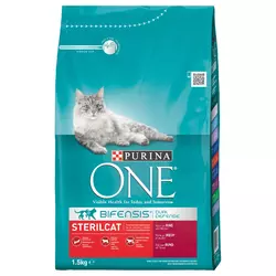 Purina ONE Sterilcat s govedinom - 800 g