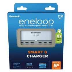 PANASONIC Enelop punjač za 8 baterija  (AA-AAA)BQ-CC63E