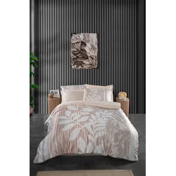 Hanah home Komplet posteljine 480, 160x220cm, Krem