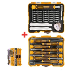 INGCO set preciznih odvijača HKSDB0458, 45 komada