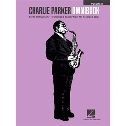 CHARLIE PARKER OMNIBOOK VOL.2 FOR Bb INSTRUMENTS