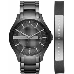 Ročna ura Armani Exchange Hampton AX7101 Črna