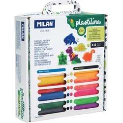 shumee Plastelin s pripomočki Divje živali 12 kol milan
