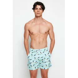 Muški kupaći šorts Trendyol TMNSS20DS0014/Blue