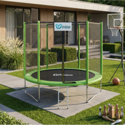 TRAMBOLINA 305CM 180KG ZELENA