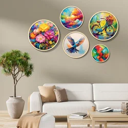 Wallity Uramljena slika Yats-17, 5 delova