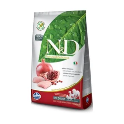 N&D AG Suva hrana za odrasle pse, Piletina i nar, Medium&Maxi breed, 2.5kg