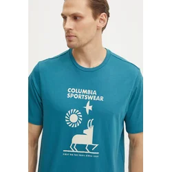 Bombažna kratka majica Columbia