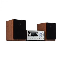 Auna Connect System, stereo sustav, 80 W mx, Internet, DAB+, FM radio, CD player