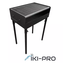 Žar na oglje 85x50 black