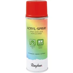 Rayher. Sprej akrilni, rdeč, 200 ml