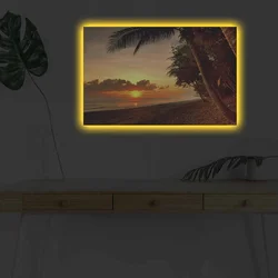 Zidna slika sa LED osvetljenjem 4570DHDACT-086, 45x70 cm