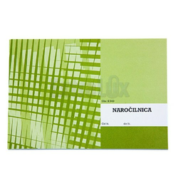 Obrazec E 540, naročilnica, A5, samokopirna