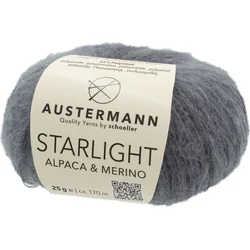 Austermann Starlight Alpaca & Merino 90362-7 Grey Pletilna preja