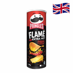 Pringles Flame Spicy Cheese Chilli - čips, 160g