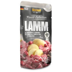 BELCANDO Vlažna hrana za pse Finest Selection, Jagnjetina, 125g