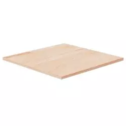 Četvrtasta stolna ploča 50x50x1,5 cm netretirana hrastovina