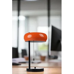 Opviq Stona lampa Smith, Narandžasto-crna