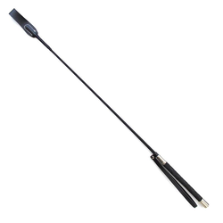 LateToBed BDSM Line Riding Crop 66cm Black