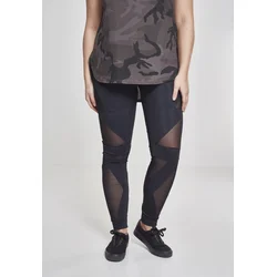 Womens leggings Triangle Tech Mesh blk/blk