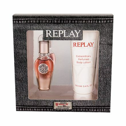 Replay True For Her darilni set parfumska voda 20 ml + losjon za telo 100 ml za ženske