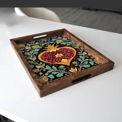 Aberto Design Poslužavnik REF041 48 x 38 x 4 cm, Šareni