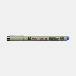 Sakura Pigma Micron 05 fineliner 0,45 mm – set 6 barv - Modra