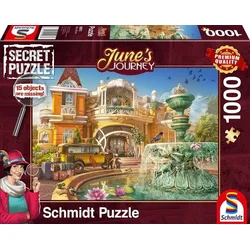 Schmidt Secret puzzle Junes Journey: Posestvo orhidej 1000 kosov