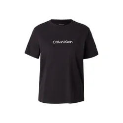 Calvin Klein Majica CLASSIC  črna / bela