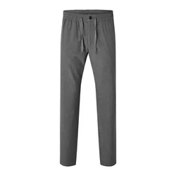 SELECTED Chino hlače SLHROBERT temno siva