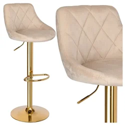 EH Barski stol Cydro Gold Beige žamet