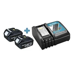 MAKITA BATERIJE I PUNJAC BL1850B 2KOM+DC18RC