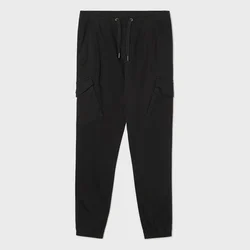 Cropp - Cargo hlače jogger - črna
