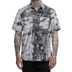 Moška srajca AFFLICTION - BLACKPOOL CRUST - 110WV934-WH
