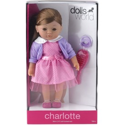 Charlotte/Elisabeth česljiva mehka punčka - 36 cm