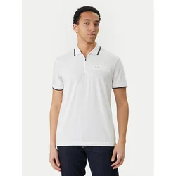 JACK & JONES Majica JCOFUSION črna/bela