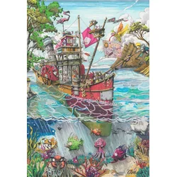 Grafika - Puzzle Ptičji otok - 1 000 kosov