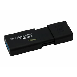KINGSTON USB ključ DataTraveler 100 G3 16 GB, USB 3.0, črn
