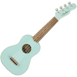 Fender Venice Soprano Uke Walnut Daphne Blue