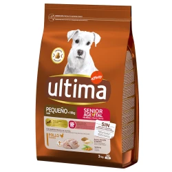 Ultima Mini Senior piščanec - 3 kg