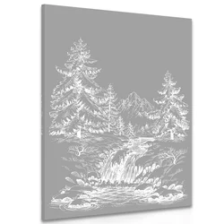 Slika pravljična pokrajina - 80x120