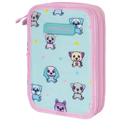 Pernica prazna 2zipa AC2 Puppies World 24.Astrabag 503024002 tirkizni