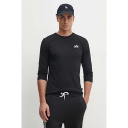 Bombažna majica z dolgimi rokavi Alpha Industries Basic