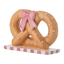 Keramičen svečnik Pretzie – Bloomingville