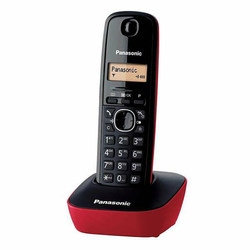 Fiksni telefon Panasonic KX-TG1611SPR Rdeča