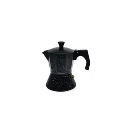 MAESTRO MR1667-9 Džezva za espresso kafu za 9 šoljica, 450ml, Crna