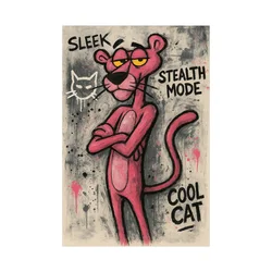 Canvas Slika na platnu Pink Panter, 100x150cm