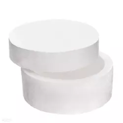 Škatla iz stiroporja - okrogla 13.5 cm (izdelki iz stiroporja)