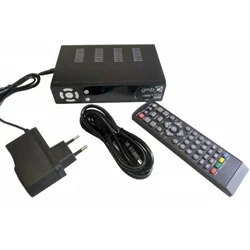 GEMBIRD Digitalni risiver GMB-T2-404, DVB-1 / T2, Full HD, USB, RF, crni