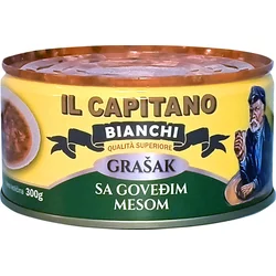 IL CAPITANO Grašak sa goveđim mesom, 300g